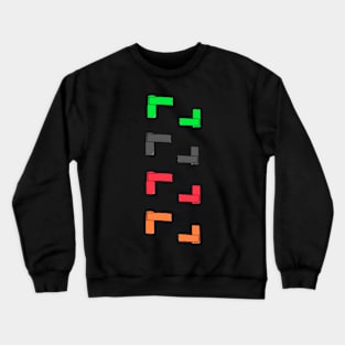 Spike Marks Crewneck Sweatshirt